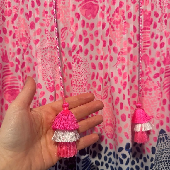 🐟💕LILLY PULITZER Marilina Tunic Top🐟💕Womens small. - Picture 6 of 7